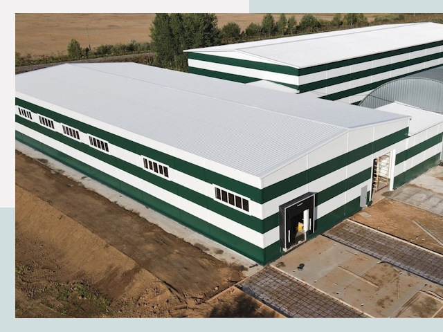 Строительство овощехранилищ в Коркино