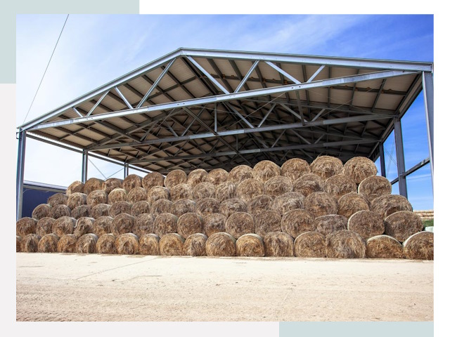 Строительство сенохранилищ в Коркино от 623 руб.