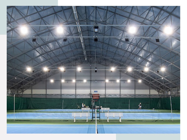 Строительство теннисных кортов в Коркино от 623 руб.