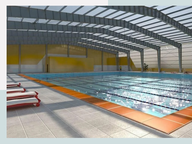 Строительство крытых бассейнов в Коркино