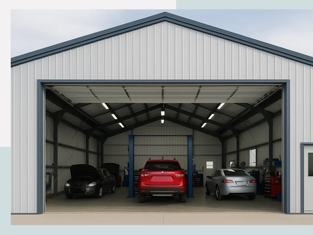 Ангары из сэндвич панелей от 623 руб. в Коркино