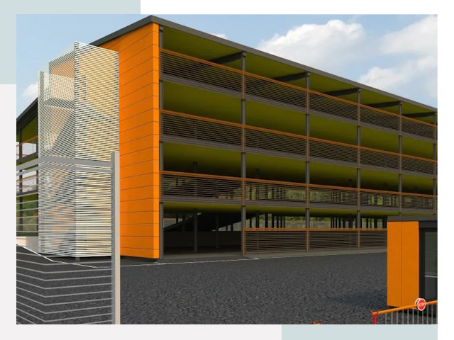 Многоуровневые паркинги в Коркино