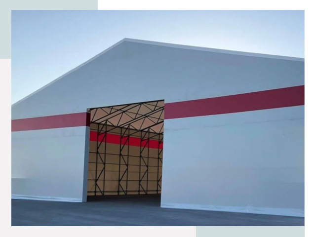 Быстровозводимые ангары в Коркино