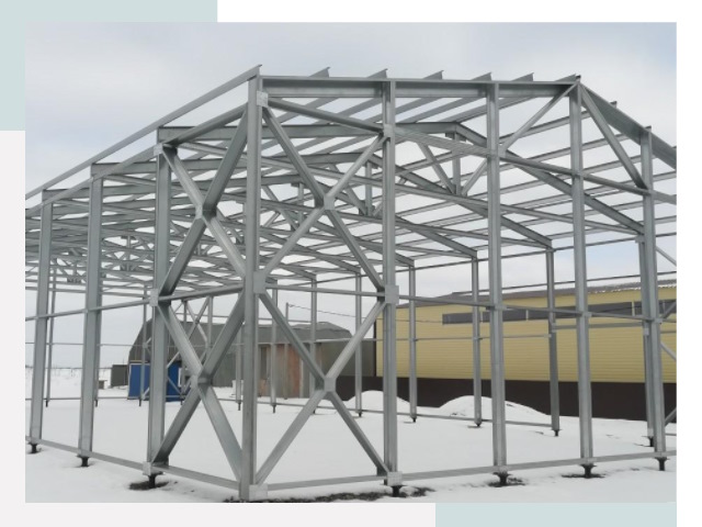 Каркасные ангары в Коркино