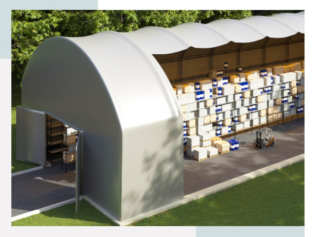 Тентовые ангары в Коркино
