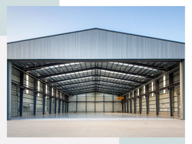 Большие ангары в Коркино