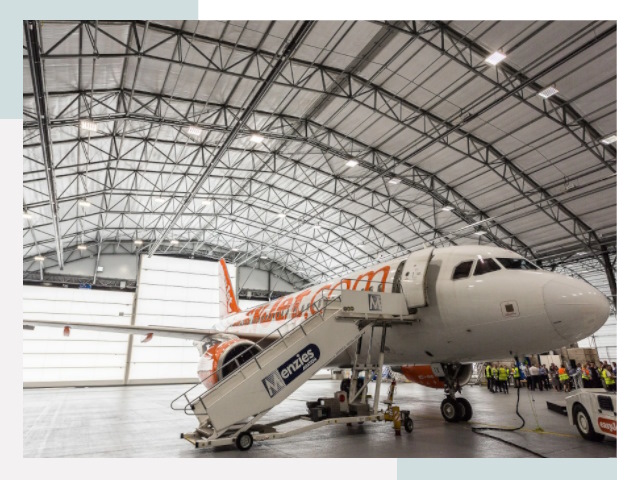 Авиационные ангары в Коркино