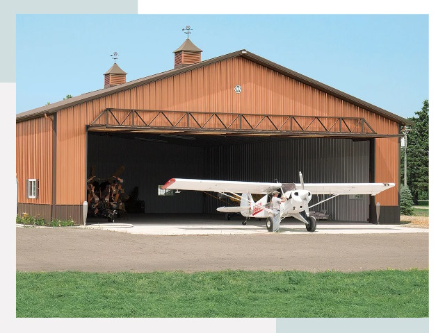 Ангары для самолетов в Коркино