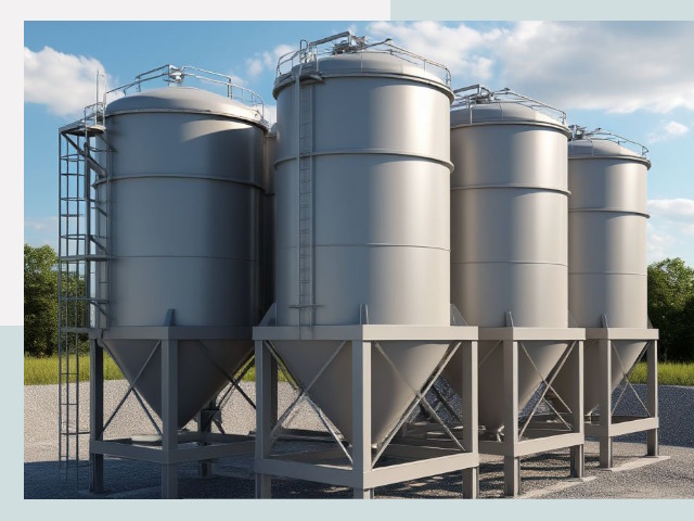 Металлические силосы от СтальСтрой-Крк по цене 623 руб.