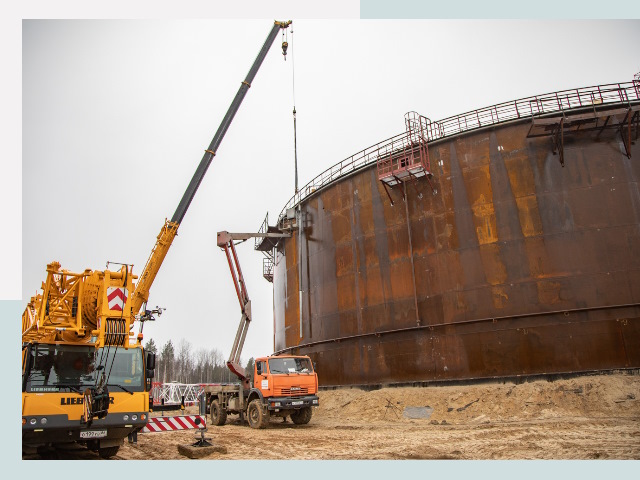 Монтаж резервуаров в Коркино от 623 руб. за м³