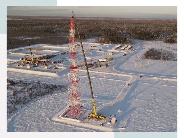 Мачты связи в Коркино