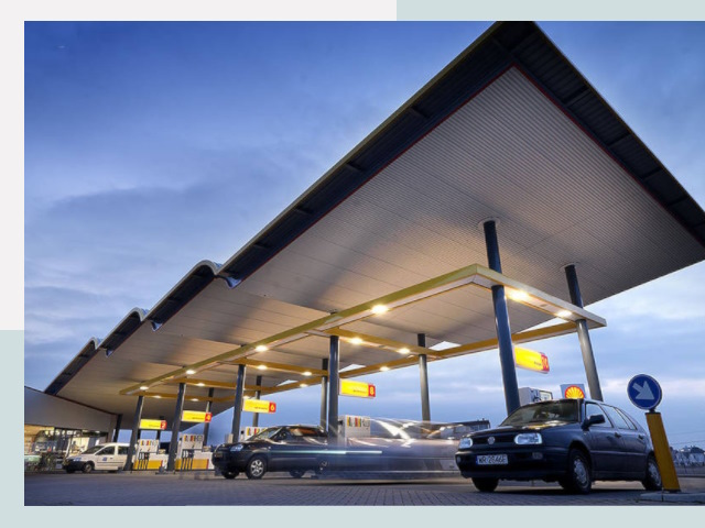 Навесы для АЗС в Коркино от 623 руб. - Защита и комфорт