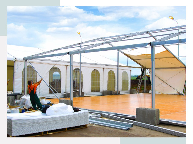 Быстро сборные шатры в Коркино