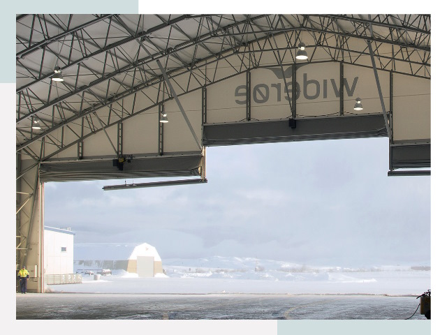 Ворота для ангаров в Коркино