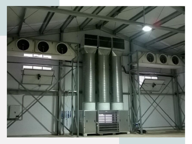 Инженерные системы для ангаров в Коркино