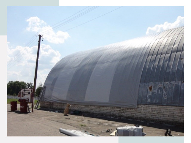 Ремонт ангаров в Коркино