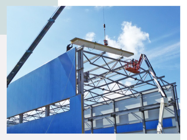 Монтаж сэндвич-панелей в Коркино