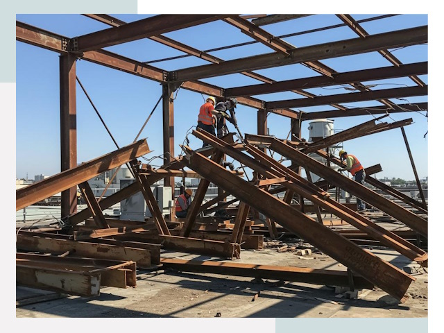 Демонтаж металлоконструкций в Коркино от 623 руб.