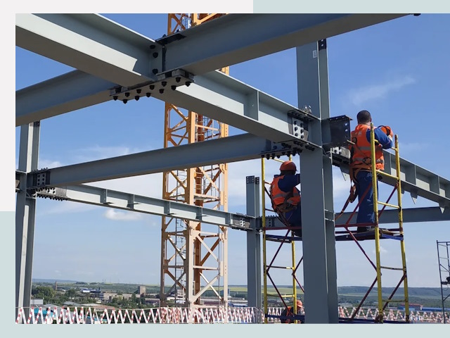 Монтаж металлоконструкций в Коркино