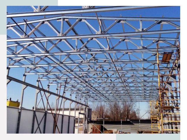 Металлокаркасы для складов в Коркино