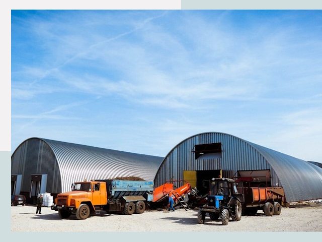 Ангары для спецтехники в Коркино